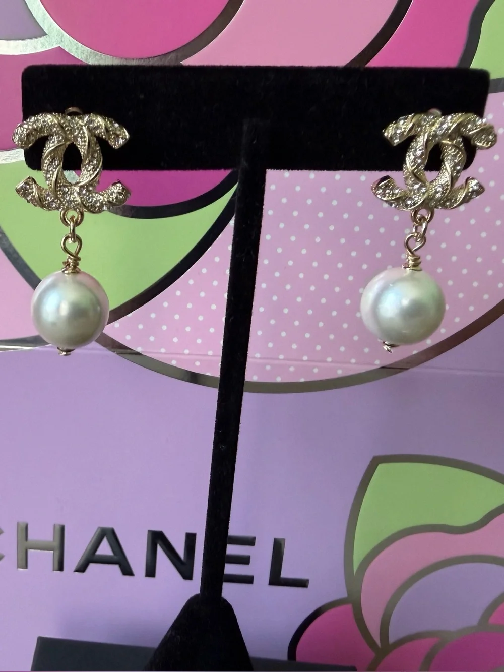 Chanel Gold tone Earrings - Picture 7 of 13